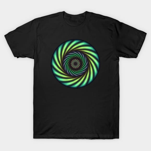 Spin Mandala T-Shirt by SheaBondsArt